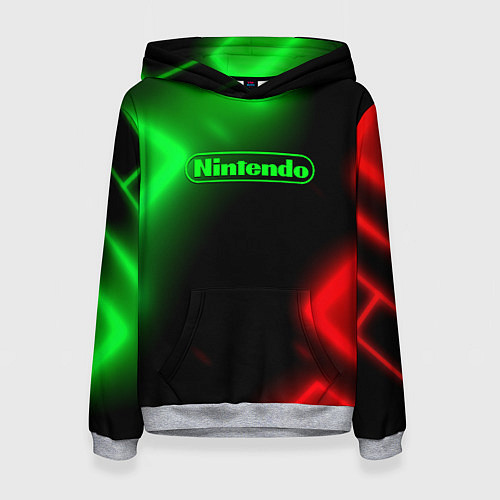 Женская толстовка Nintendo игровой мир / 3D-Меланж – фото 1