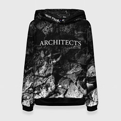 Толстовка-худи женская Architects black graphite, цвет: 3D-черный