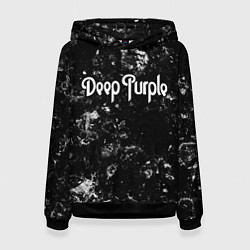 Толстовка-худи женская Deep Purple black ice, цвет: 3D-черный