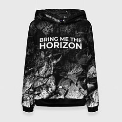 Толстовка-худи женская Bring Me the Horizon black graphite, цвет: 3D-черный