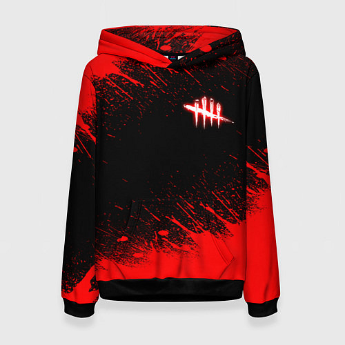 Женская толстовка Dead by daylight огненный / 3D-Черный – фото 1