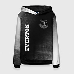 Женская толстовка Everton sport на темном фоне вертикально