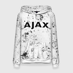 Толстовка-худи женская Ajax dirty ice, цвет: 3D-белый