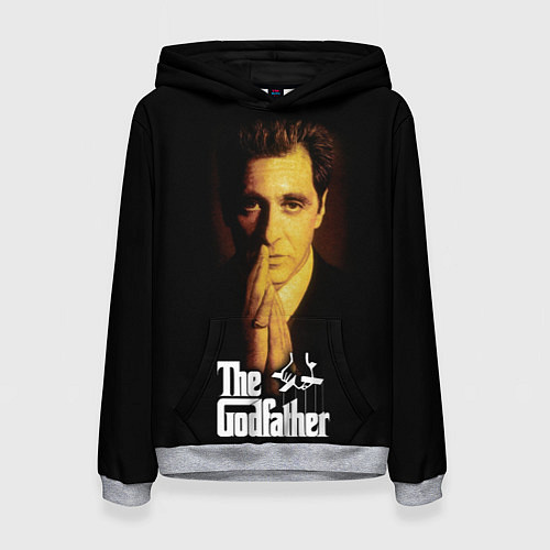 Женская толстовка The Godfather - Michael Corleone / 3D-Меланж – фото 1