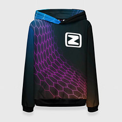 Женская толстовка Zotye neon hexagon