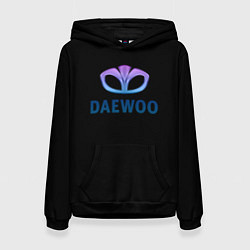 Женская толстовка Daewoo logo neon