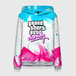 Женская толстовка GTA neon flame