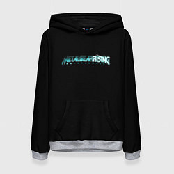 Женская толстовка Metal gear rising logo