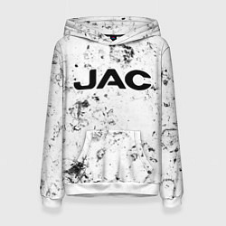 Толстовка-худи женская JAC dirty ice, цвет: 3D-белый