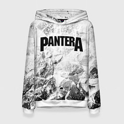 Толстовка-худи женская Pantera white graphite, цвет: 3D-белый