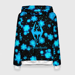 Женская толстовка The Elder Scrolls logo winter