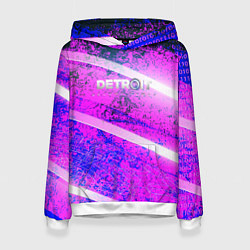 Женская толстовка Detroit become human neon