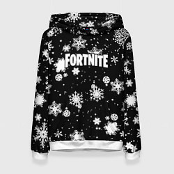 Женская толстовка Fortnite winter snow