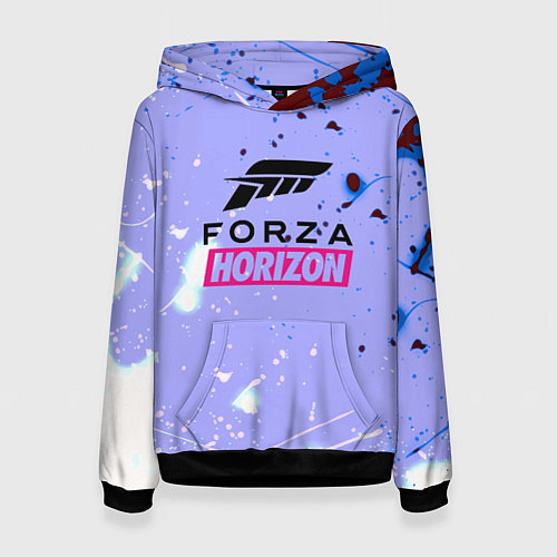 Женская толстовка Forza Horizon краски текстура / 3D-Черный – фото 1