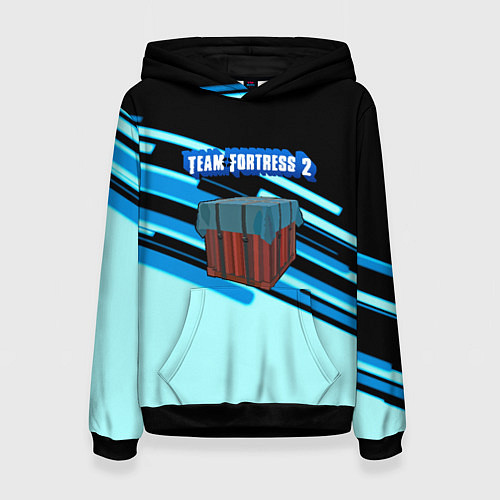 Женская толстовка Team Fortress line / 3D-Черный – фото 1