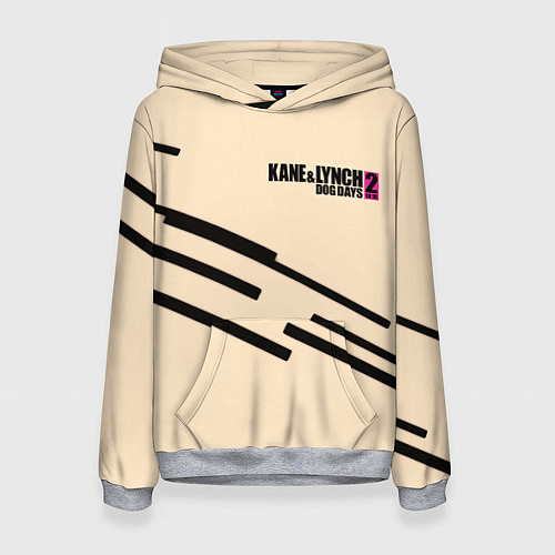 Женская толстовка Kane & Lynch / 3D-Меланж – фото 1