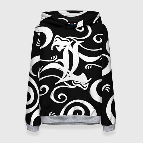 Женская толстовка Death Note japan anime / 3D-Меланж – фото 1