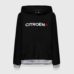 Женская толстовка Citroen logo