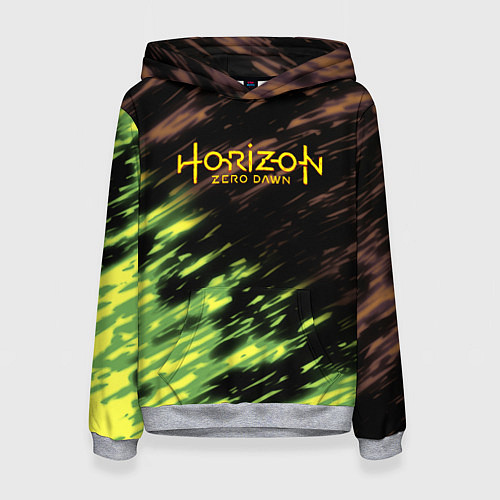 Женская толстовка Horizon: Zero Dawn краски / 3D-Меланж – фото 1