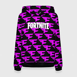 Толстовка-худи женская Fortnite faze clan, цвет: 3D-черный