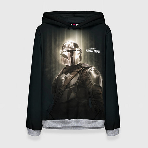 Женская толстовка Din Djarin - The Mandalorian / 3D-Меланж – фото 1