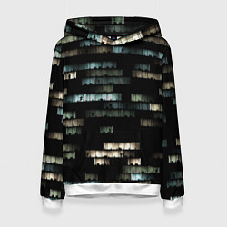 Толстовка-худи женская Офисный вайб, цвет: 3D-белый