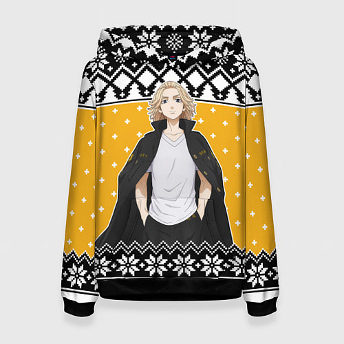 Женская толстовка Свитер новогодний Майки / 3D-Черный – фото 1