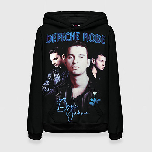 Женская толстовка Dave Gahan of Depeche Mode / 3D-Черный – фото 1