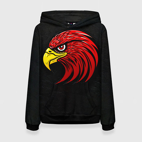 Женская толстовка Атланта Хокс / 3D-Черный – фото 1