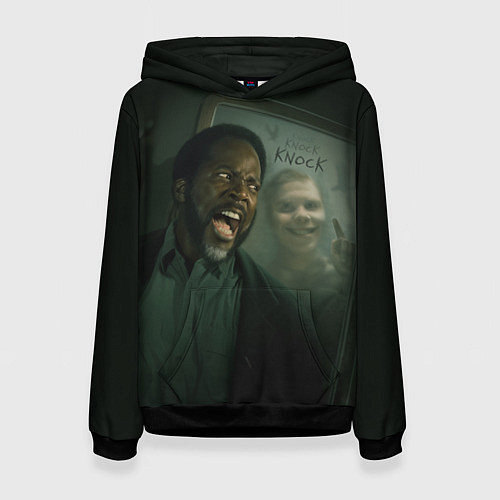 Женская толстовка Извне тук-тук / 3D-Черный – фото 1