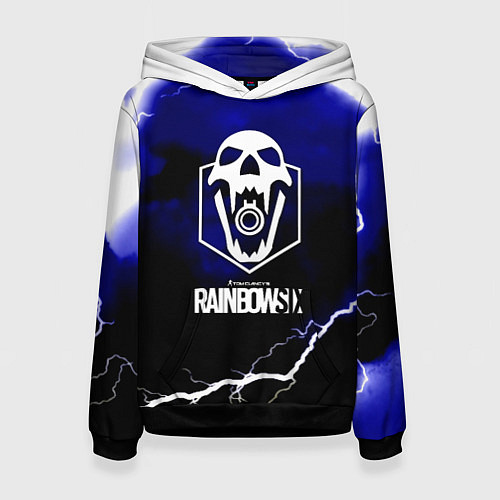 Женская толстовка Rainbow six storm / 3D-Черный – фото 1