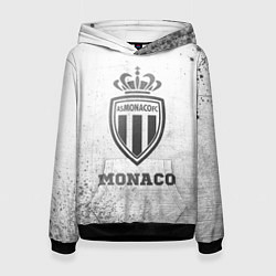 Толстовка-худи женская Monaco - white gradient, цвет: 3D-черный