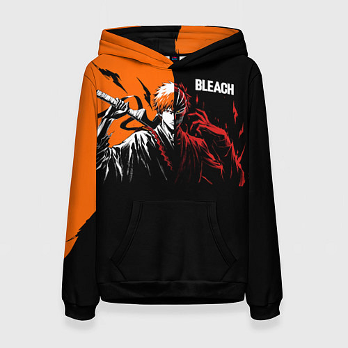 Женская толстовка Bleach Ичиго Куросаки / 3D-Черный – фото 1