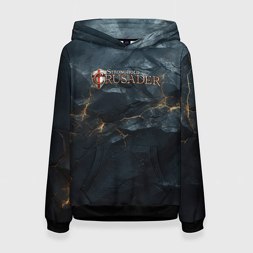 Женская толстовка Stronghold сrusader крестовый шторм / 3D-Черный – фото 1