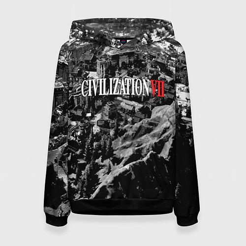 Женская толстовка Civilization VII / 3D-Черный – фото 1