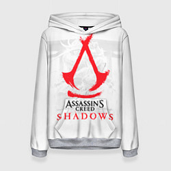 Толстовка-худи женская Assassins Creed Shadows - samurai, цвет: 3D-меланж