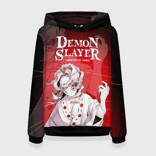 Женская толстовка Гора Натагумо - демон паук / 3D-Черный – фото 1