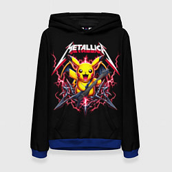 Женская толстовка Metallica - cool Pikachu