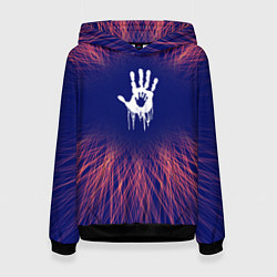 Толстовка-худи женская Death Stranding red energy, цвет: 3D-черный