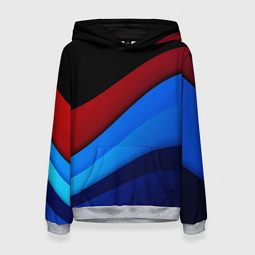 Женская толстовка Multicoloured / 3D-Меланж – фото 1