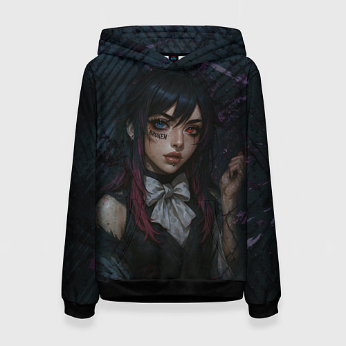 Женская толстовка Дерзкая альтушка / 3D-Черный – фото 1