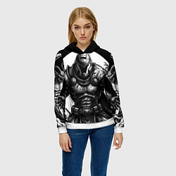 Толстовка-худи женская Doom gue dark ages, цвет: 3D-белый — фото 2