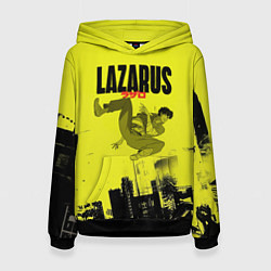 Толстовка-худи женская Лазарь: Паркур, цвет: 3D-черный