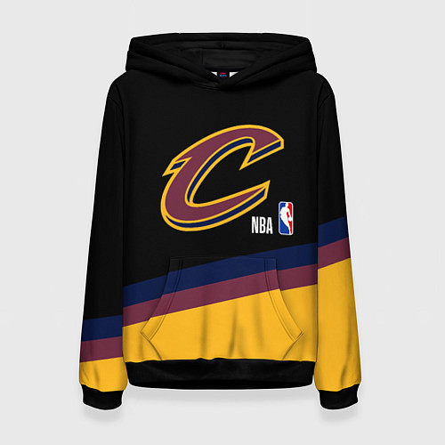 Женская толстовка Cleveland Cavaliers NBA basketball / 3D-Черный – фото 1