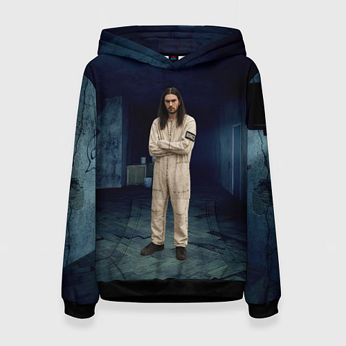 Женская толстовка Bones - образ психа / 3D-Черный – фото 1