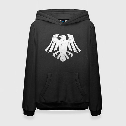 Женская толстовка Гвардия Ворона / 3D-Черный – фото 1
