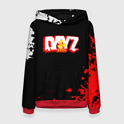 Толстовка-худи женская Dayz x stalker, цвет: 3D-красный