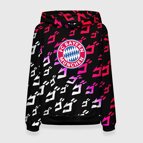 Женская толстовка Бавария Мюнхен jojo anime / 3D-Черный – фото 1