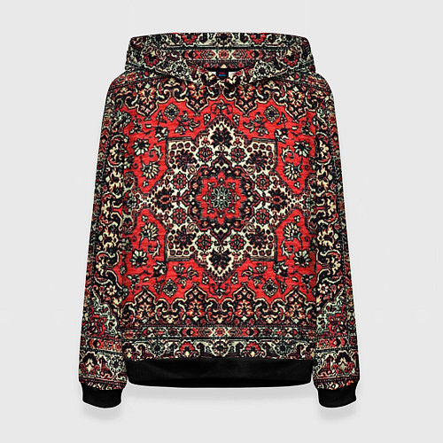 Женская толстовка Пыльный ковёр / 3D-Черный – фото 1