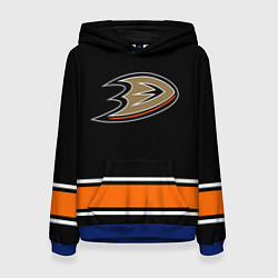 Толстовка-худи женская Anaheim Ducks Selanne, цвет: 3D-синий